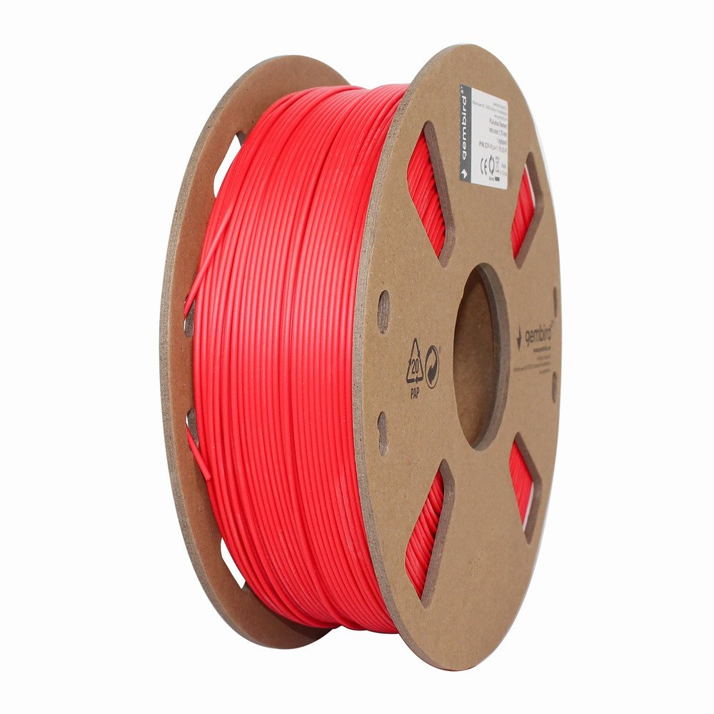 EAN 8716309094733 - Gembird 3DP-PLA1.75-01-FR material de impresión 3d Ácido poliláctico (PLA) Rojo fluorescente 1,4 kg imagen 2