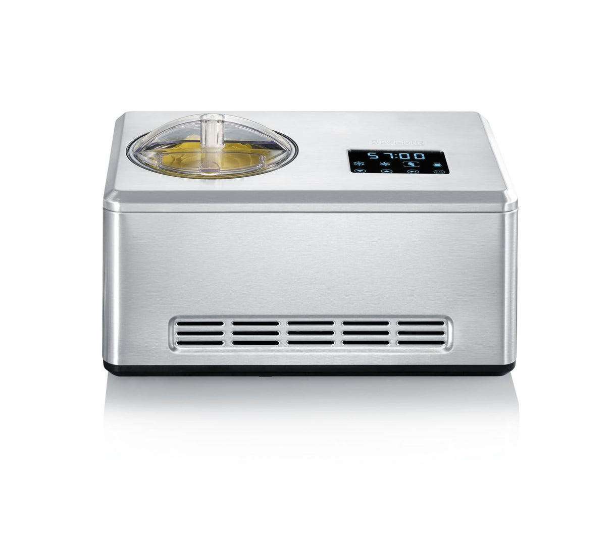 EAN 4008146031748 - Severin EZ 7406 máquina para helados Compresor de helados 2 L 180 W Acero inoxidable imagen 2