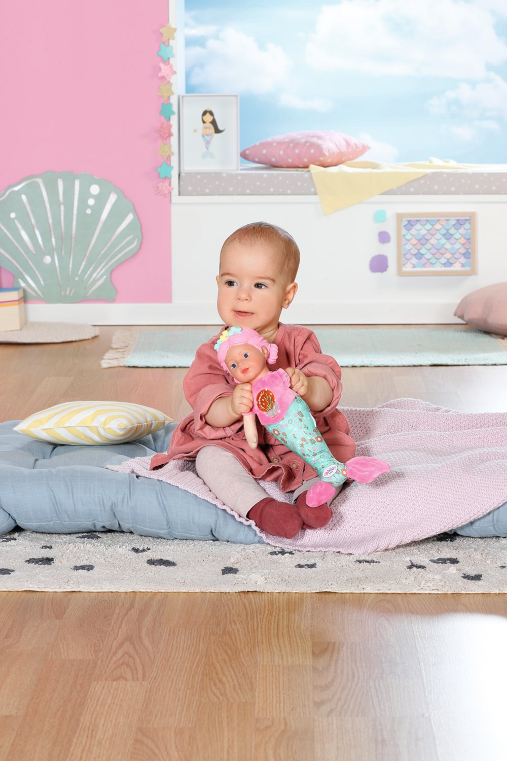 Muñeca Baby Born Mermaid For Babies 33cm