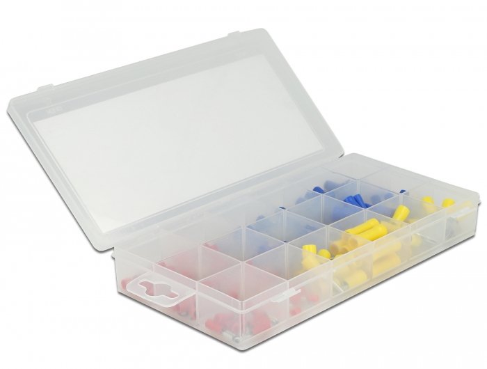 Delock Caja Surtida De Conectores De Cable 170 Piezas En Color