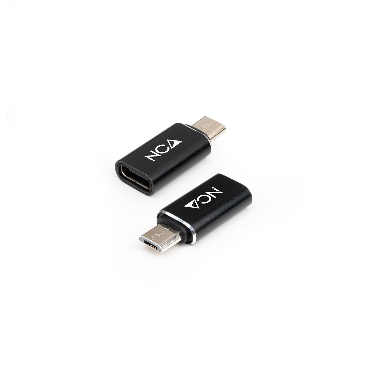 Nanocable Adaptador Micro Usb/M A Usb-C/H - Negro