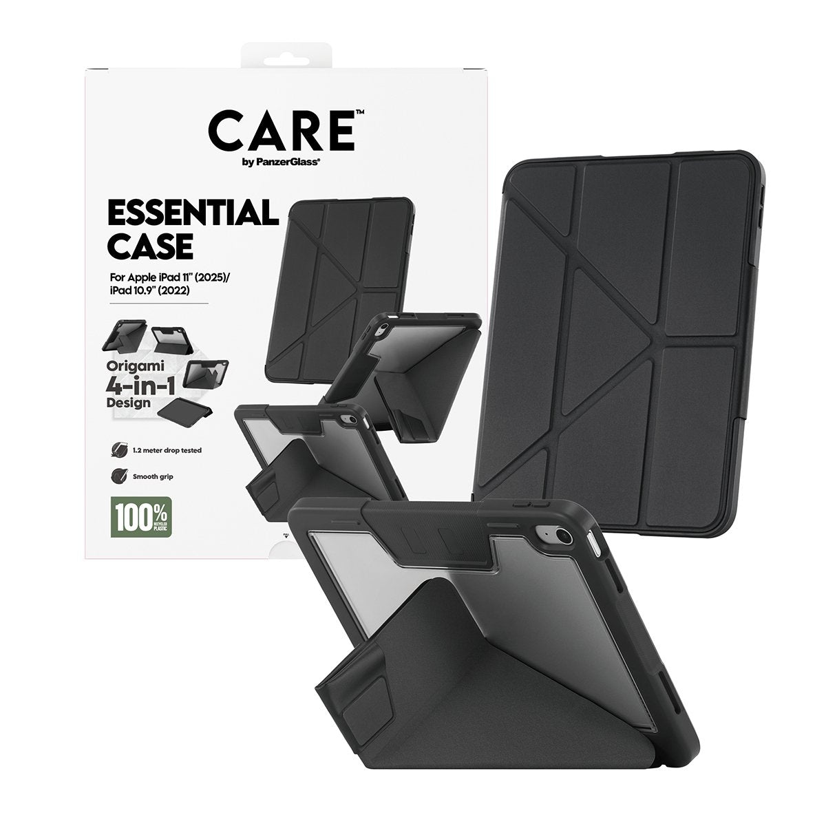 EAN 5715685030734 - PanzerGlass CARE™ by ®™ by Essential Case Black iPad 11" (2025) | iPad 10.9'' (2022) funda para teléfono imagen 5