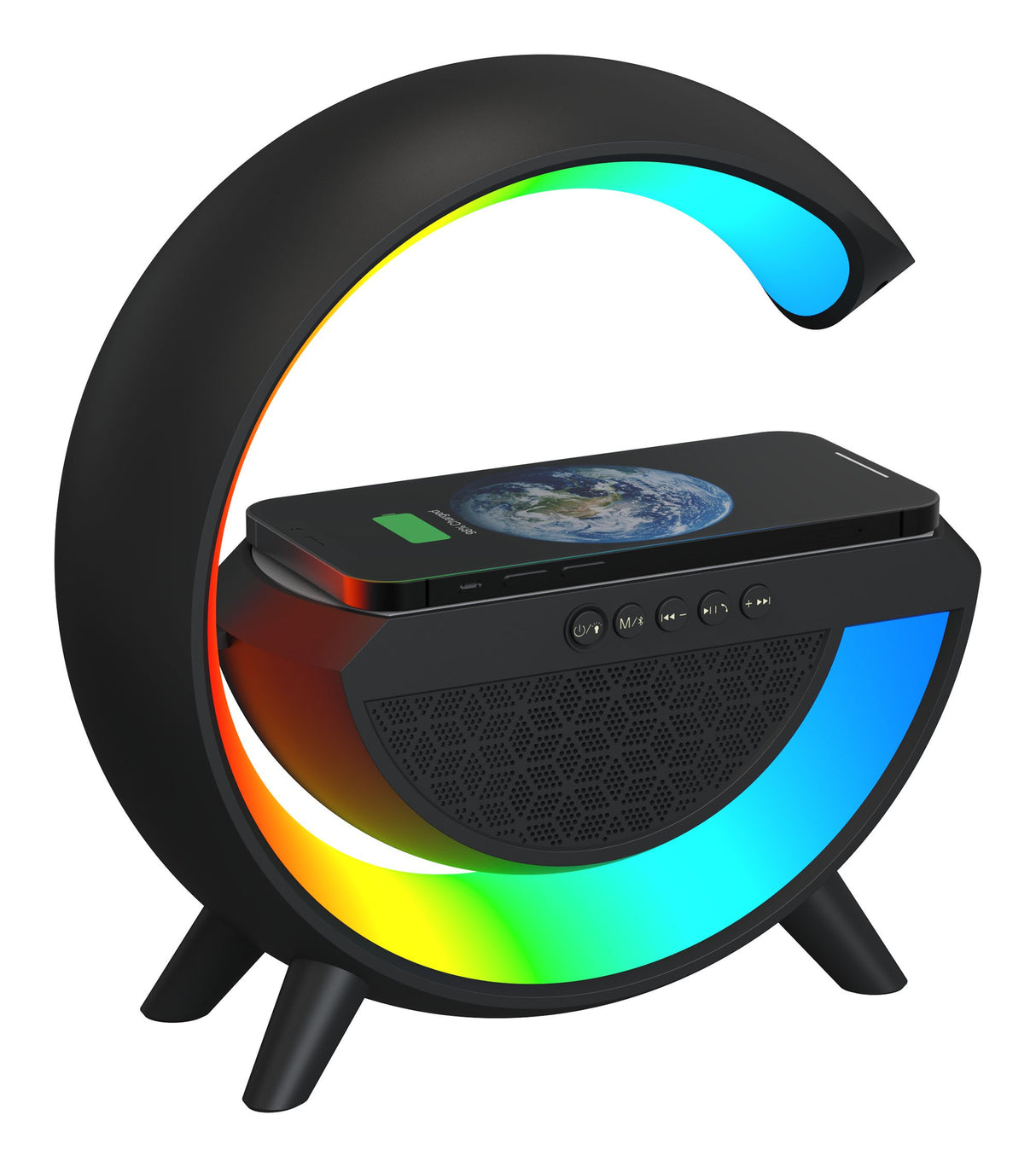 EAN 5901443123668 - Activejet AJE-SOLO RGB Black lámpara de mesa Bombilla(s) no reemplazable(s) Negro imagen 3