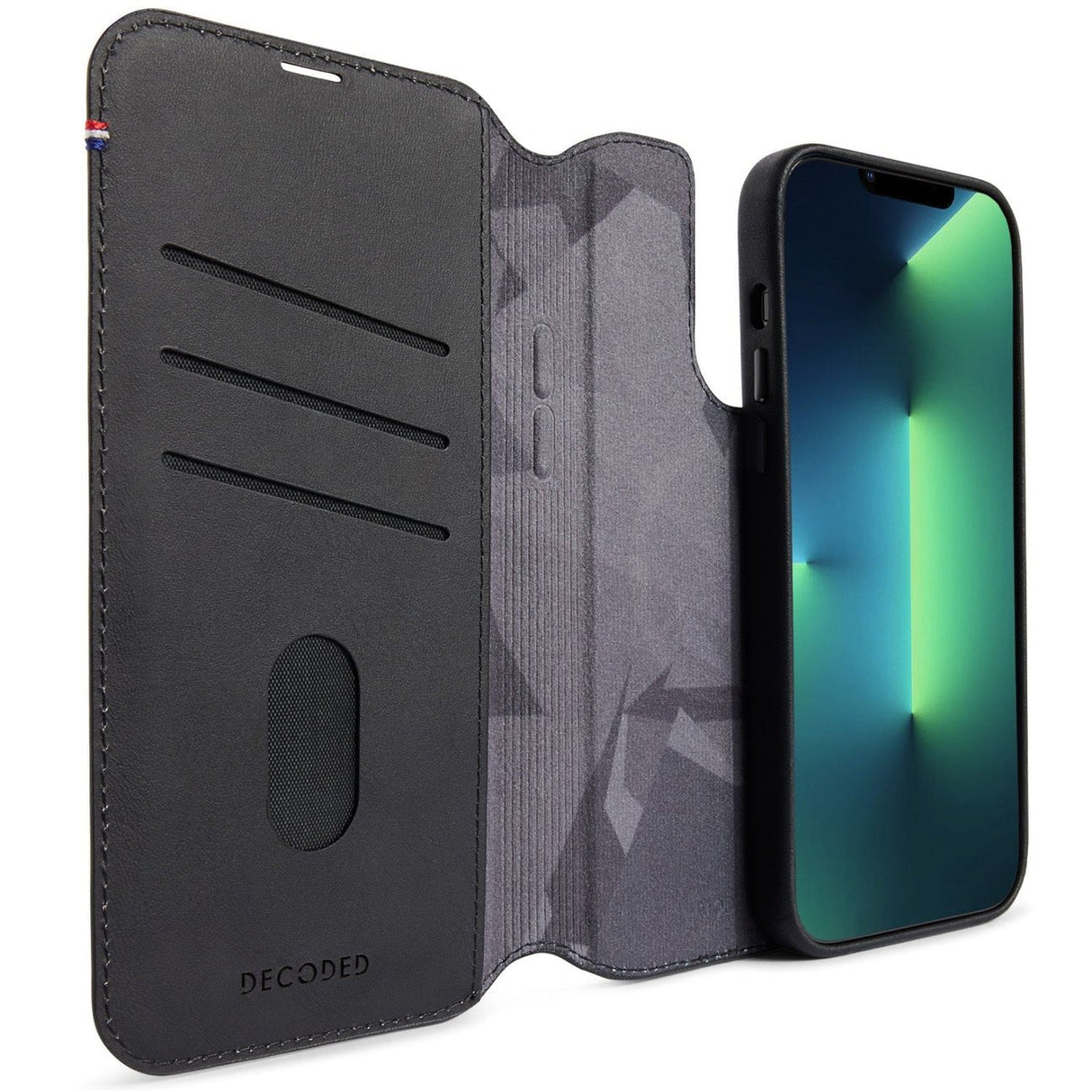 EAN 8720593006914 - Decoded Modu Wallet funda para teléfono móvil 17 cm (6.69") Funda cartera Negro imagen 2
