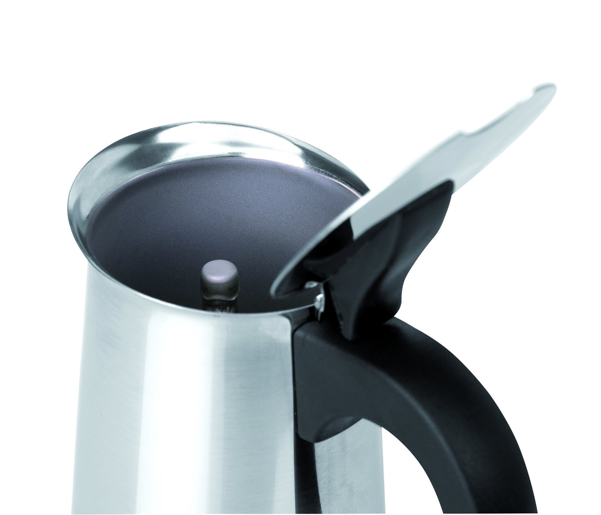 EAN 8436017659436 - JATA Odin Cafetera italiana Negro, Acero inoxidable imagen 4