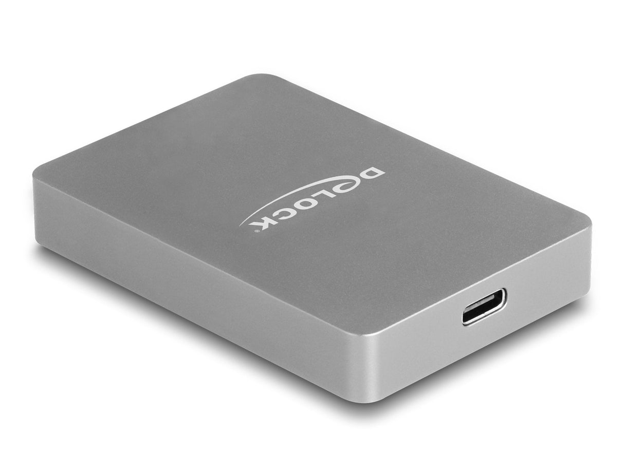 Delock 91008 Lector De Tarjetas Usb Type-C En Carcasa De Aluminio Para Tarjetas De Memoria Cfexpress O Xqd