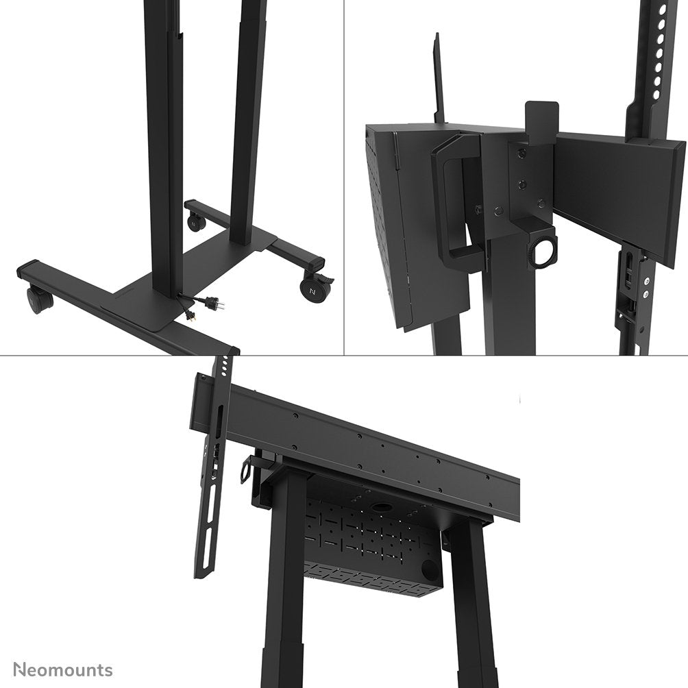 EAN 8717371449711 - Neomounts FL55-875BL1 mueble y soporte para dispositivo multimedia Negro Soporte de suelo fijo imagen 10