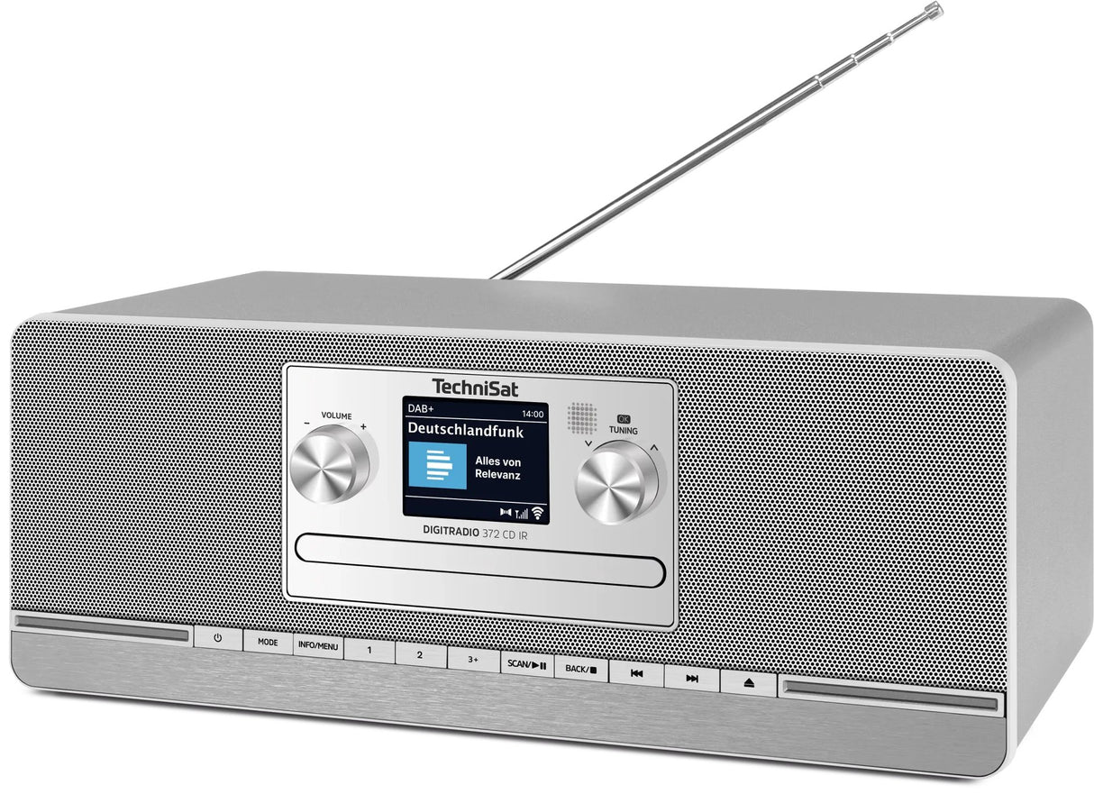 EAN 4019588510227 - TechniSat DIGITRADIO 372 CD IR Internet Analógico y digital Antracita, Plata imagen 9