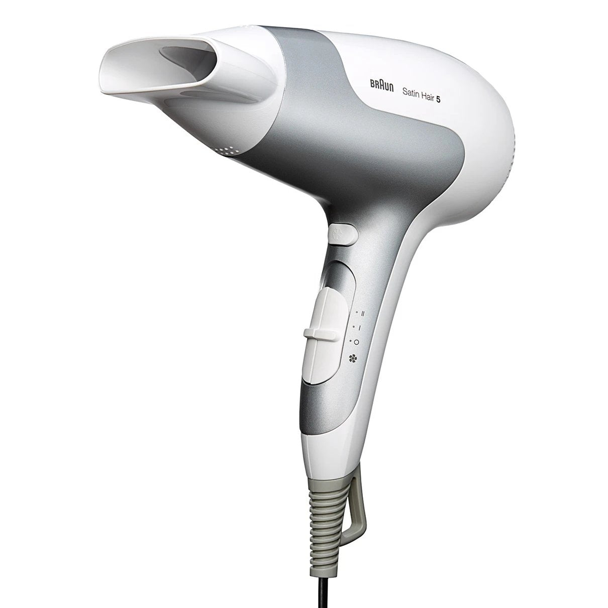 EAN 3030050182316 - Braun HD580 secador 2500 W Plata, Blanco imagen 2