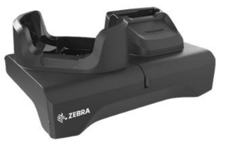 Kit: Single-Slot And Spare Battery Charging Cradle For Fr55 Tc53 / Tc58 Tc53e / Tc58e / Tc53e-Rfid Devices With A Rugged Boot