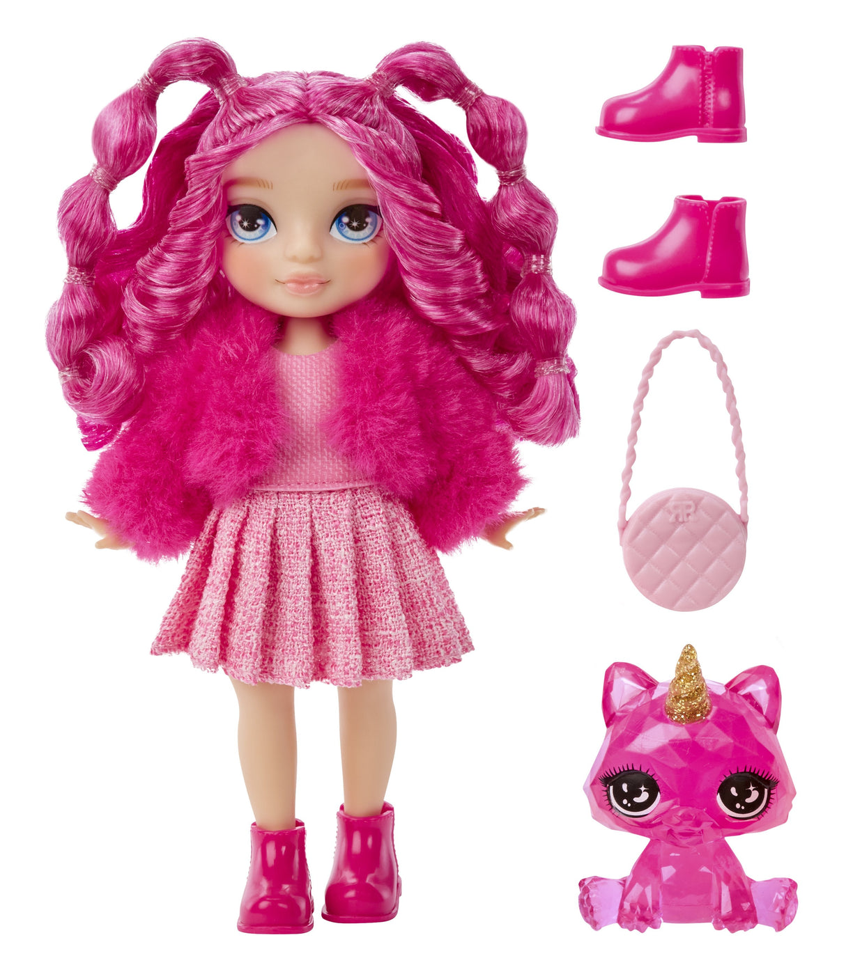 Muñeca Mga Entertainment Rainbow High Littles - Magenta (Rosa), 531180-Euc