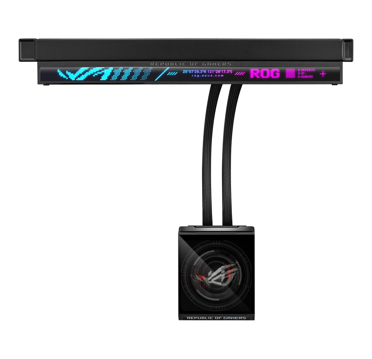 Refrigeración Liquida Cpu Asus Rog Mrix Slc Iv 360 Argb Lcd Negro