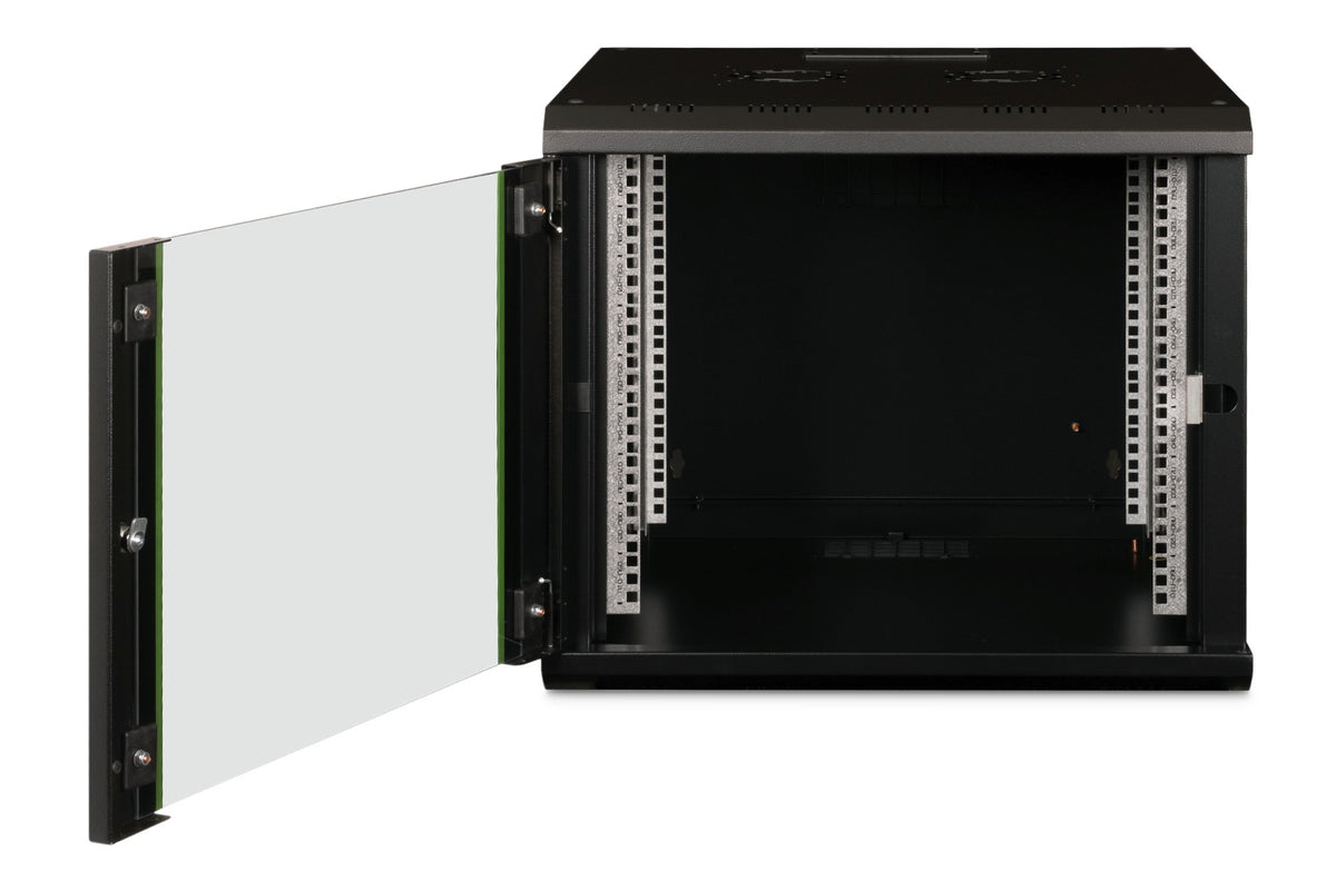 EAN 4016032257646 - Digitus DN-19 09U-6/6-SW armario rack 9U Bastidor de pared Negro imagen 6