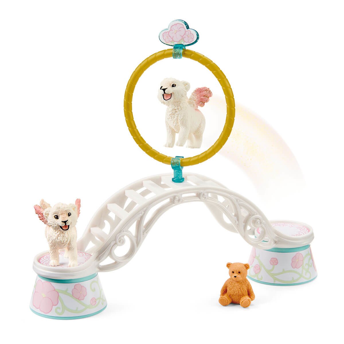 Schleich - Bayala - Entrenamiento Del León Bebé Alado (42524)