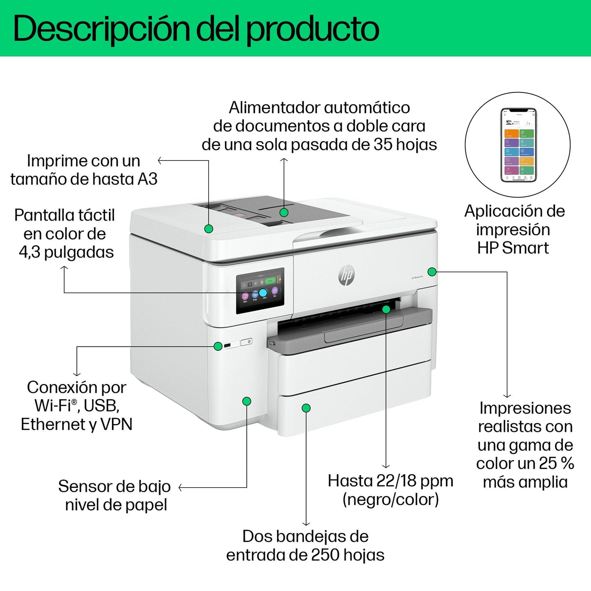 Hp Officejet Pro 9730e Wide Format Aio