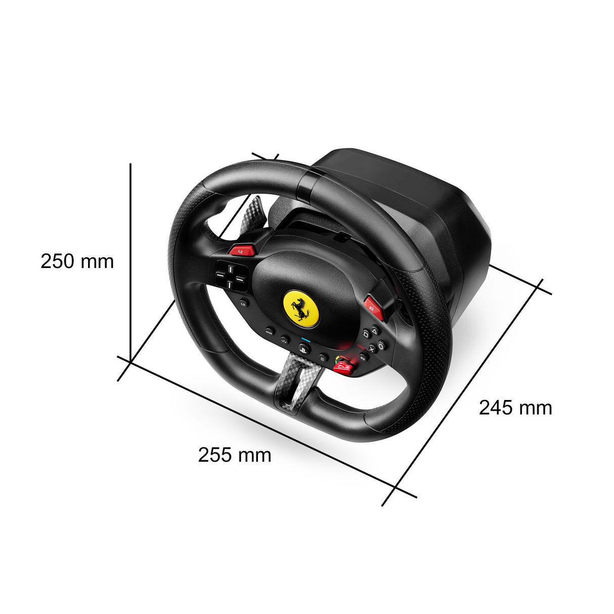 EAN 3362934112677 - Thrustmaster T98-P Ferrari 296 GTB Negro USB Volante + Pedales Analógico/Digital PC, PlayStation 4, PlayS imagen 8