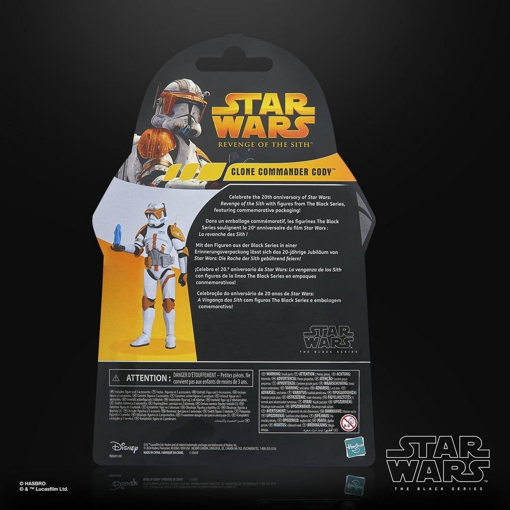 Figura Hasbro Star Wars The Black Series Clone Commander Cody