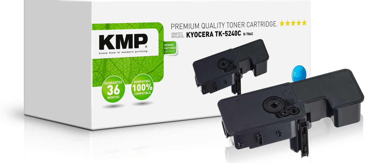 Kmp Toner Kyocera Tk-5240c Comp. Cyan 3000 S. K-T84c