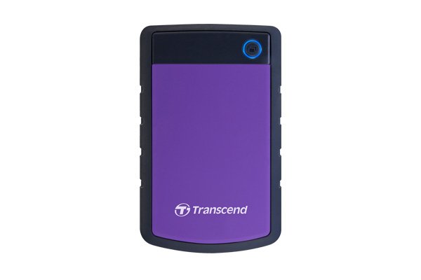 Disco Externo Hdd Transcend Storejet 25h3 4000 Gb Negro, Púrpura