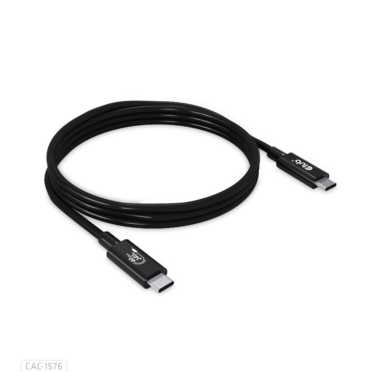 EAN 8719214472320 - CLUB3D CAC-1576 cable USB USB4 Gen 3x2 1 m USB C Negro imagen 3