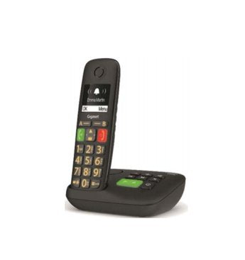 Gigaset S30852-H2921-B101 Teléfono Teléfono Dect/Analógico Negro Identificador De Llamadas