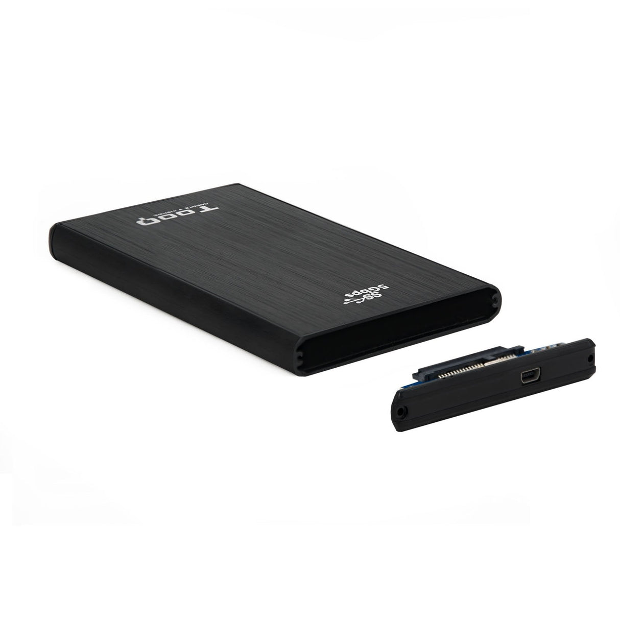 Tooq Carcasa Externa Hdd/Sdd 2.5" Hasta 9,5mm Sata Usb 3.0/3.1 Gen 1 - Negro