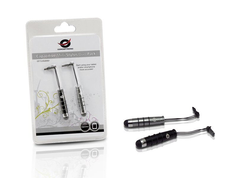 Juego 2 Lapices Capacitivos Para Smartphone Y Tablets Conceptronic