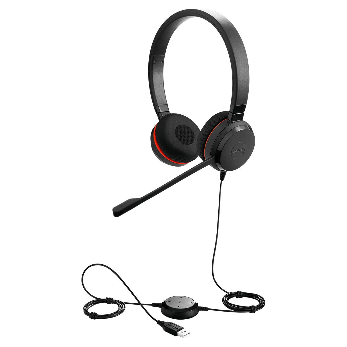 EAN 0706487018445 - Jabra Evolve 20 Auriculares Alámbrico Diadema Oficina/Centro de llamadas USB tipo A Negro imagen 4