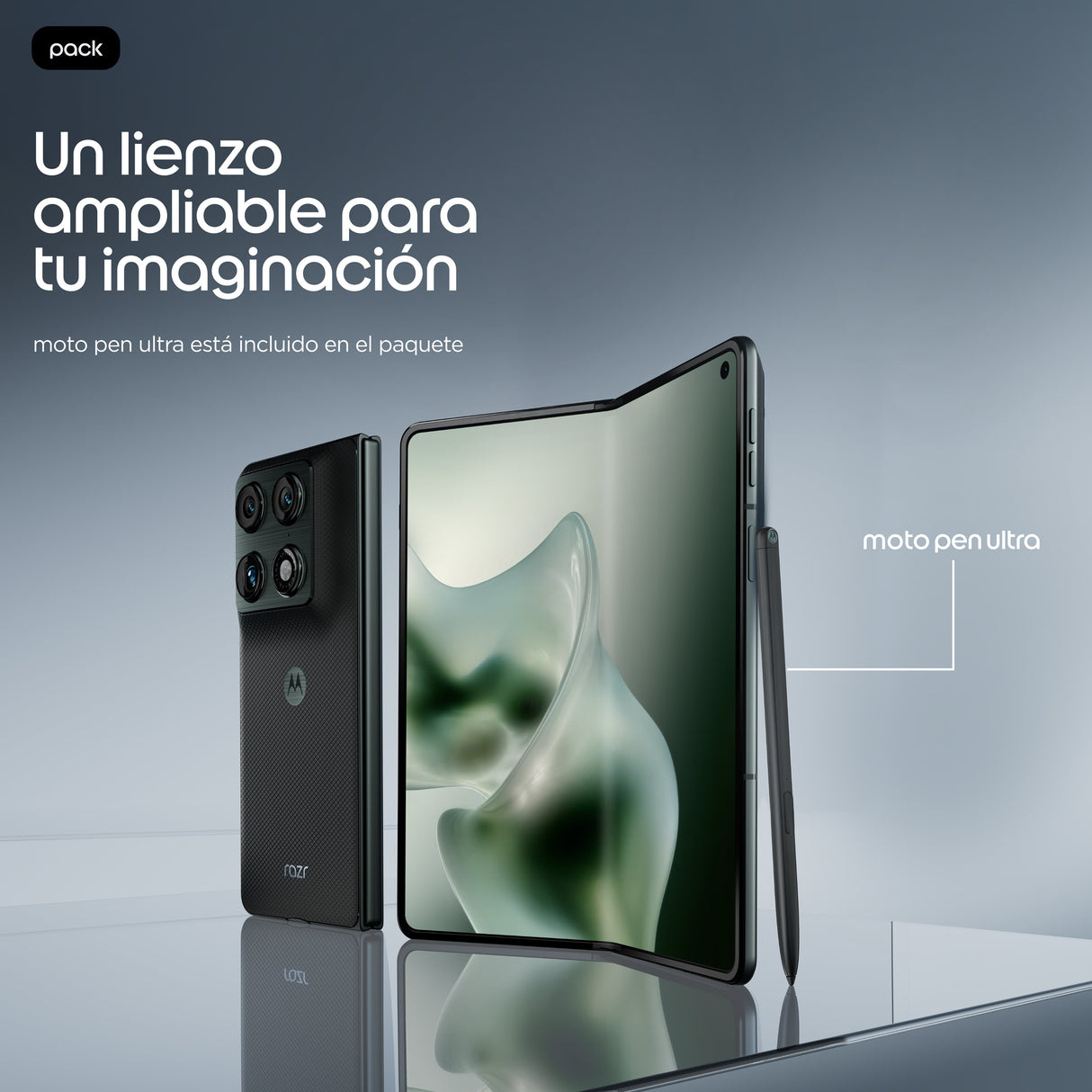 EAN 0840493610801 - Motorola razr fold 20,6 cm (8.09") SIM doble Android 16.0 5G USB Tipo C 16 GB 512 GB 6000 mAh Negro imagen 10