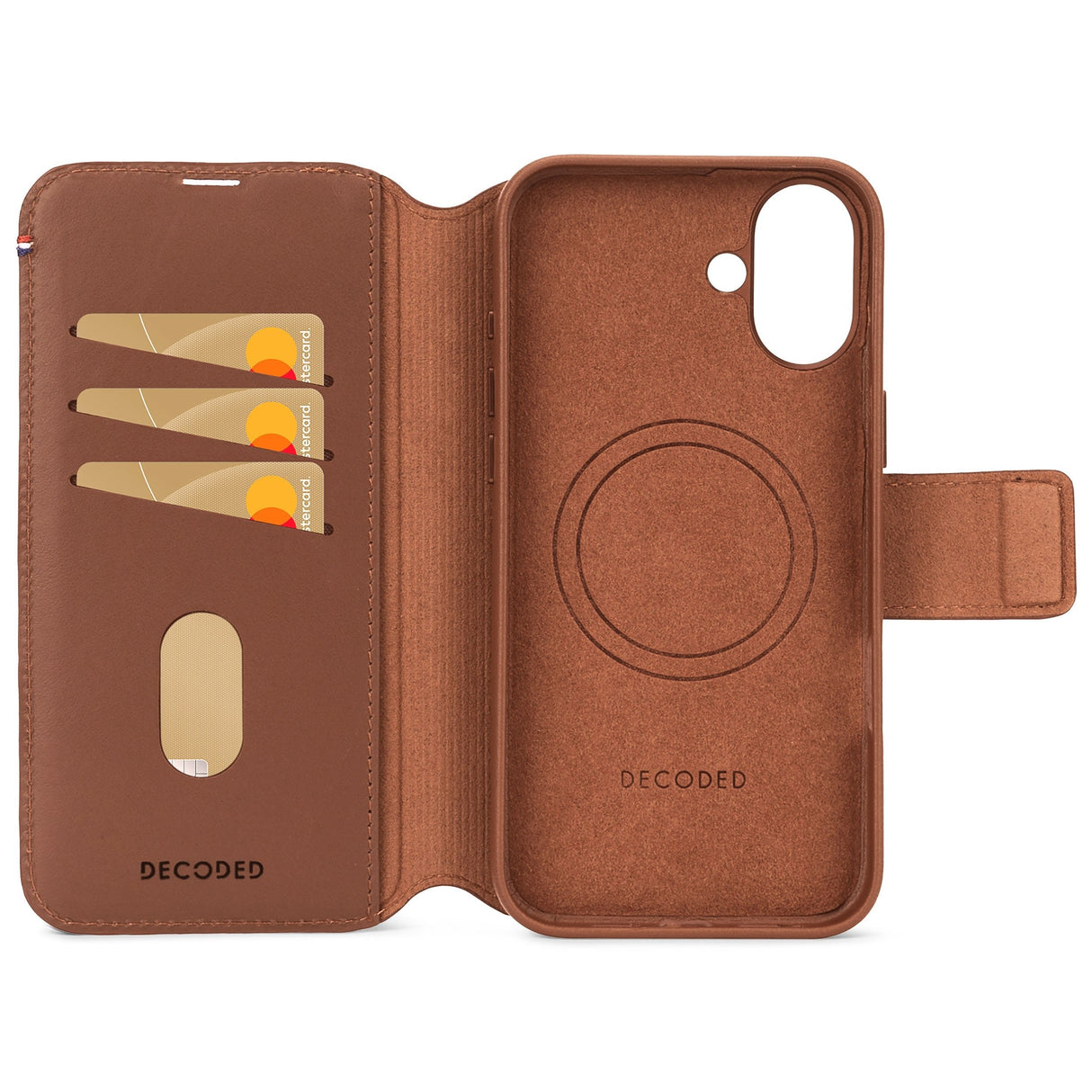 EAN 8721145001197 - Decoded Leather Detachable Wallet funda para teléfono móvil 15,5 cm (6.1") Funda cartera Marrón imagen 6