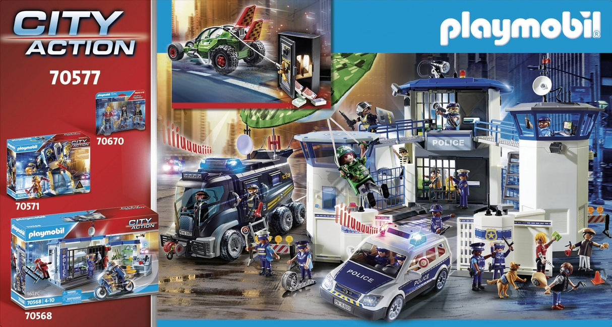 Playmobil - 70577 - Police Karts De Policía Y Bandido