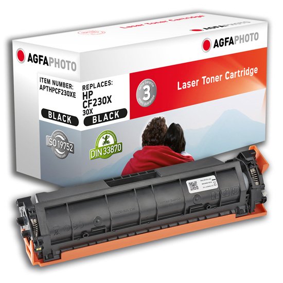 EAN 4250164858641 - AgfaPhoto APTHPCF230XE cartucho de tóner 1 pieza(s) Compatible Negro imagen 1