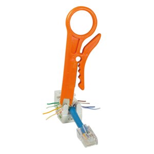 Herramienta Lsa Inserción Herramienta Con Abisolierfunktion. Plástico Logilink