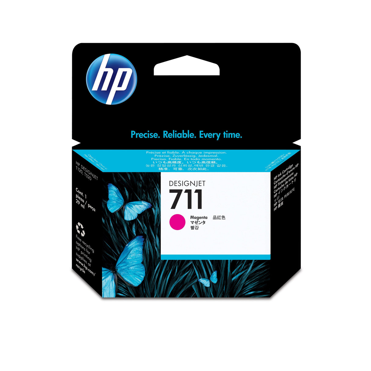 Tinta Original Hp 711 Magenta