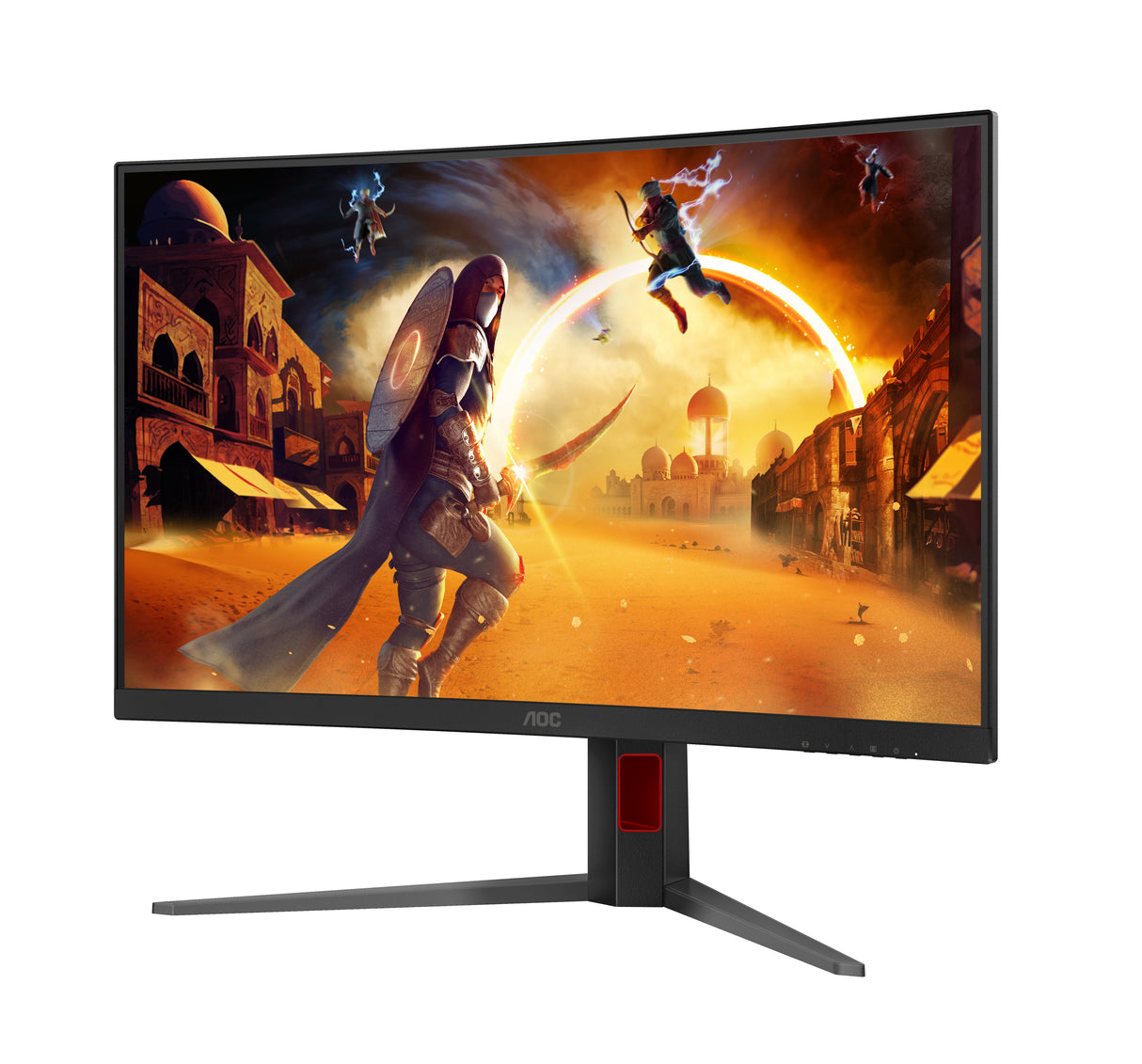 EAN 4038986113489 - AOC G4 C32G4Z pantalla para PC 80 cm (31.5") 1920 x 1080 Pixeles Full HD LCD Negro, Rojo imagen 9