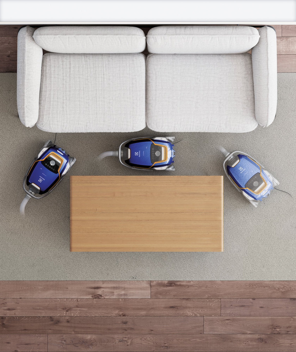 EAN 7332543776627 - Electrolux EUOC94DB aspiradora 5 L Aspiradora de tambor Secar 850 W Bolsa para el polvo imagen 6