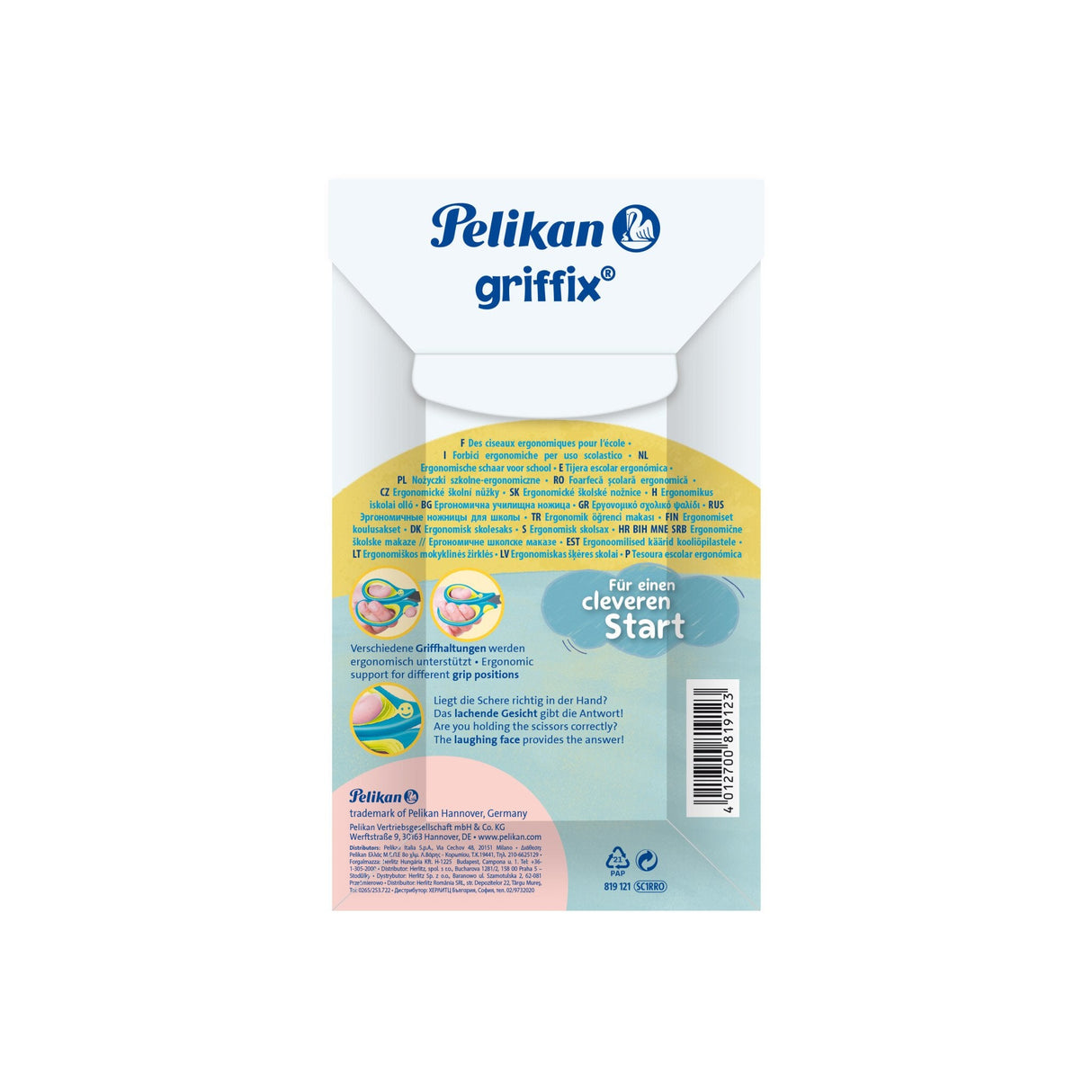 EAN 4012700819123 - Pelikan Griffix Universal Corte recto Azul, Rosa imagen 6