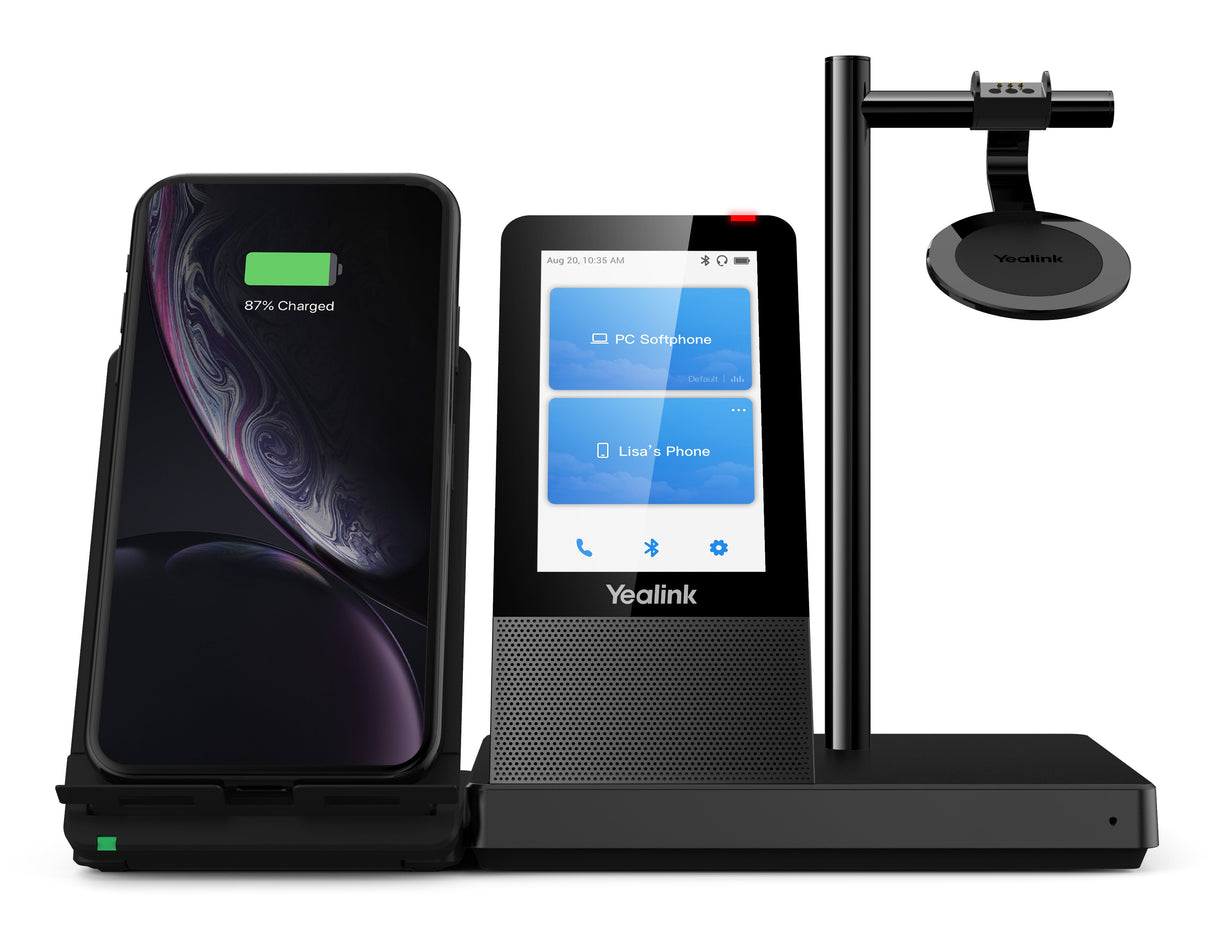 EAN 5715328093133 - Yealink WH66 Mono UC Auriculares Inalámbrico Diadema Oficina/Centro de llamadas USB tipo A Bluetooth Base imagen 2
