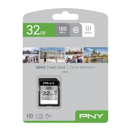 EAN 0751492625553 - PNY Elite 32 GB SDHC UHS-I Clase 10 imagen 1