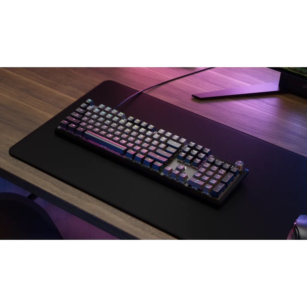 K70 Core - Gris/Rgb/Con Cable/Corsair Red