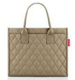 Reisenthel Daily Shopper Business Umhngetasche Rhombus Verde Oliva Gp5046 42x35x17 Cm Polyester