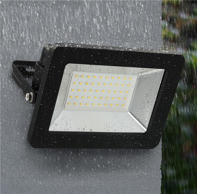 Proyector De Exterior Led, 100w
8500 Lm, Luz Blanca Neutra (4000 K) Y Prensaestopas M16, Apto Para Exteriores (Ip65)