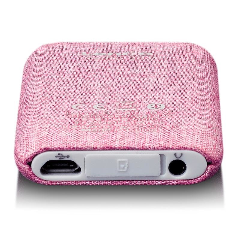 Lenco Xemio-861pk Rosa Reproductor Mp3 Mp4 Microsd De 8 Gb Bluetooth