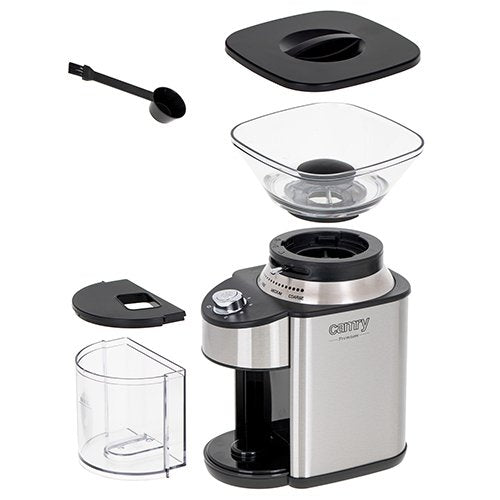 EAN 5902934837484 - Camry Premium CR 4443 molinillo de café 200 W Negro, Acero inoxidable imagen 6
