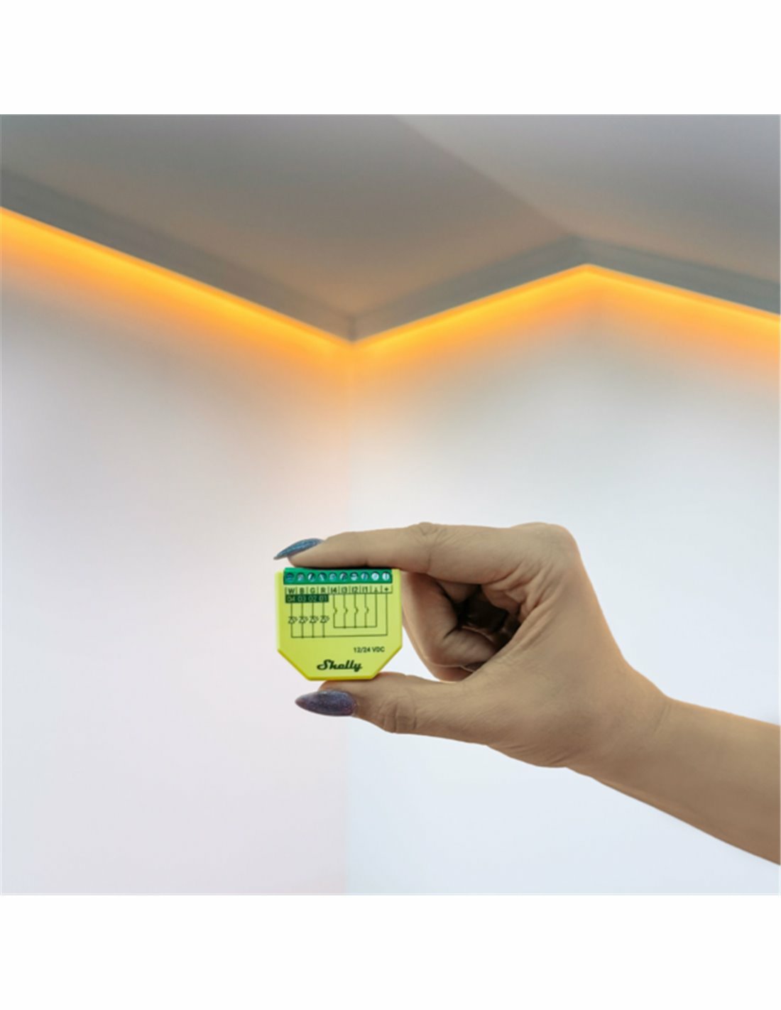 Shelly · Unterputz · \"Plus Rgbw Pm\" · Led Lichtcontroller · Wlan · Bt