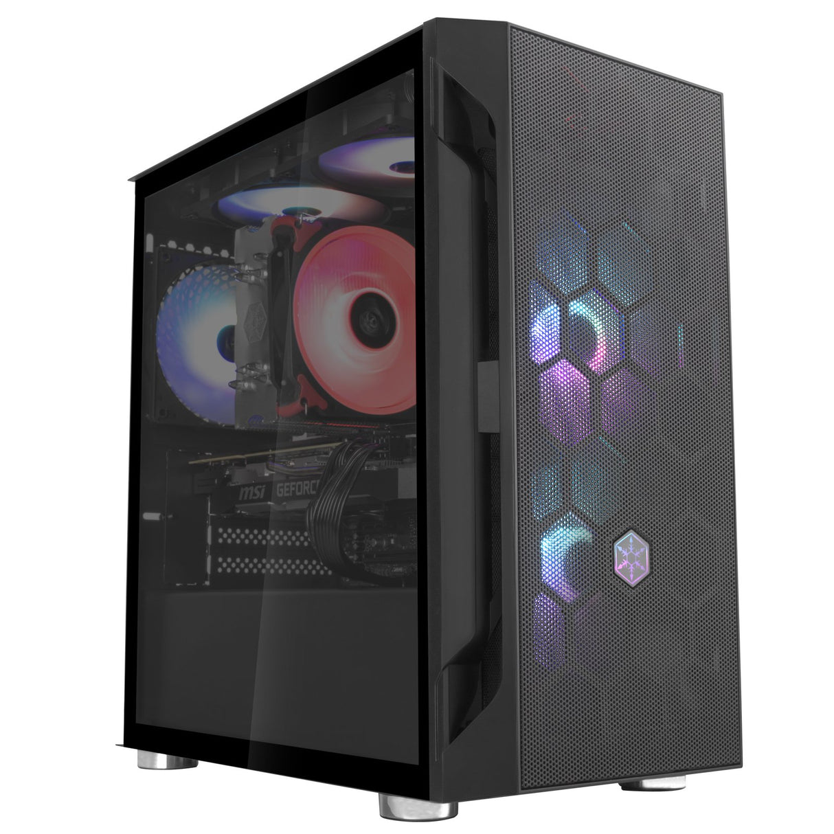 EAN 4710679810997 - Silverstone FARA H1M Micro Torre Negro imagen 2