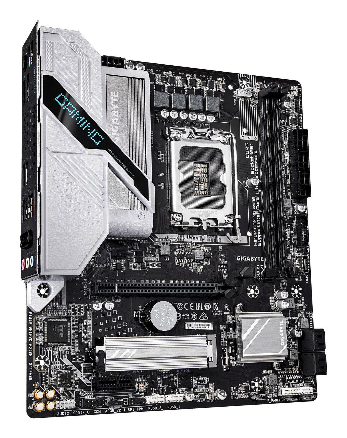 EAN 4719331869090 - GIGABYTE H810M GAMING WIFI6 placa base Intel H810 LGA 1851 (Socket V1) micro ATX imagen 3