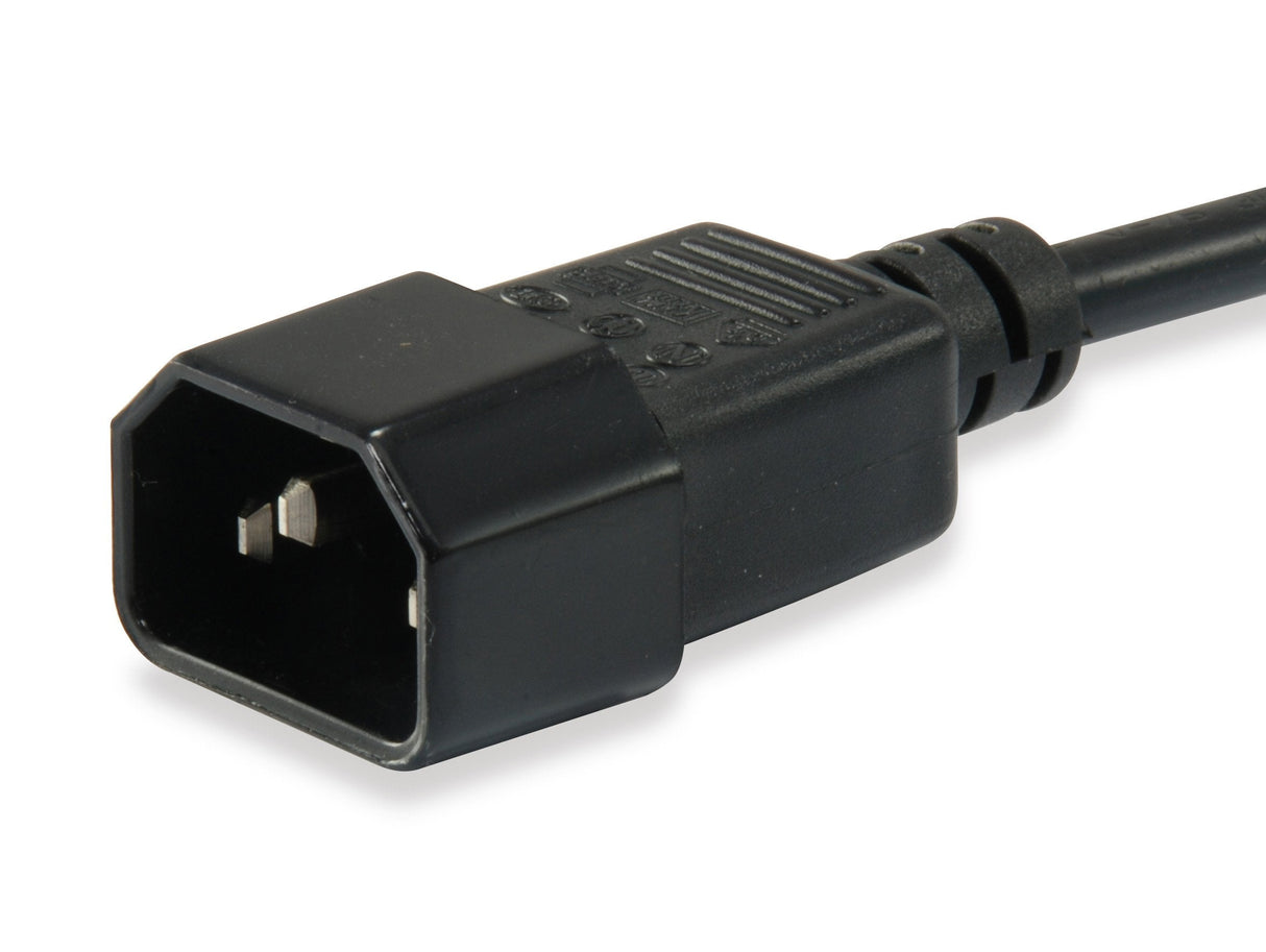 EAN 4015867227084 - Equip 112101 Negro 3 m C13 acoplador C14 acoplador imagen 2