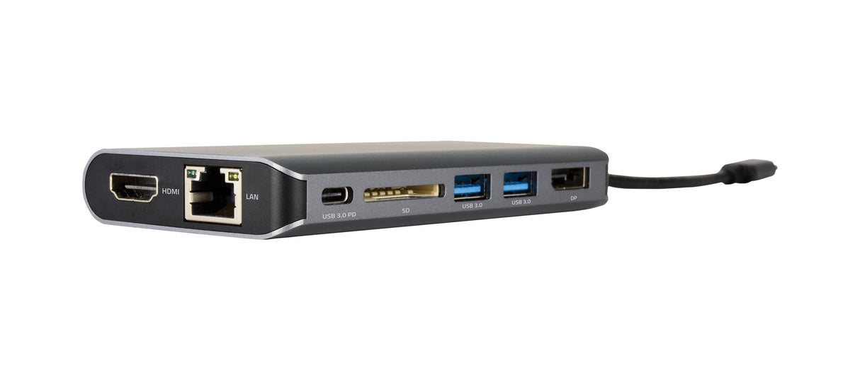 EAN 7291063092450 - Kramer Electronics KDock-3 Alámbrico USB 3.2 Gen 1 (3.1 Gen 1) Type-C Negro, Plata imagen 2