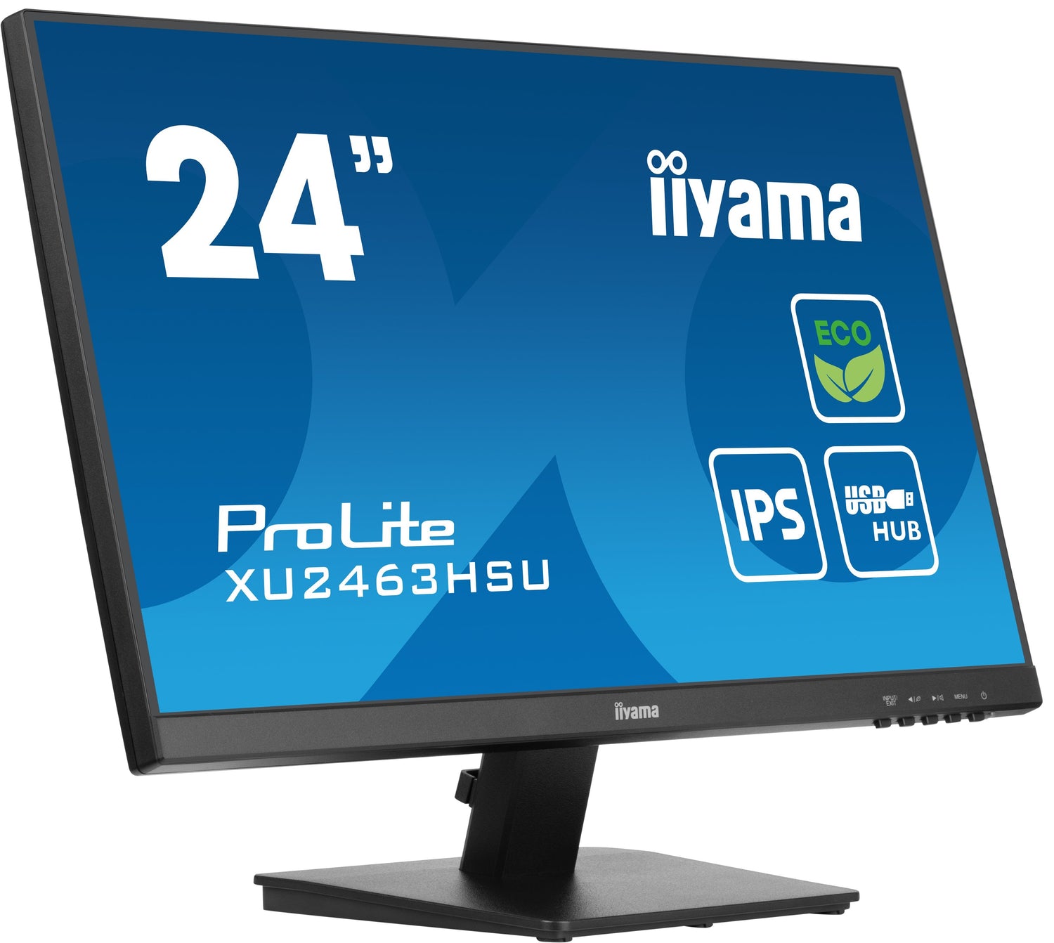 Monitor Iiyama 60.5cm 24" Xu2463hsu-B1 16:9 Hdmi+Dp+2xusb Ips Retail